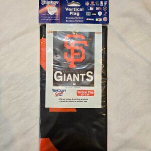 Wincraft San Francisco Giants Vertical Flag Banner MLB Indoor Outdoor 27" x 37"
